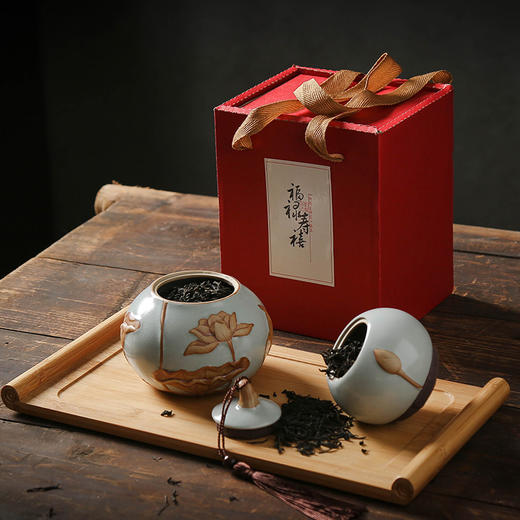 【储物罐 伴手礼】葫芦茶叶罐 生日寿宴回礼伴手礼 公司开业周年店庆活动礼品 节日礼品 商品图2