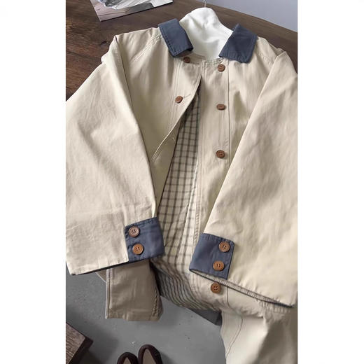 【春季新款风衣外套】巨好看的小个子中长款 正流行爆款韩版薄款  商品图1