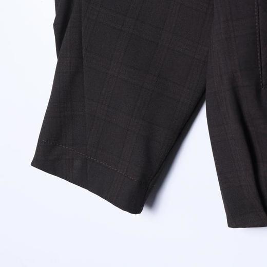 266068SDSA男士春夏新款痞帅男装复古老钱风格纹拉链翻领夹克外套百搭 商品图3