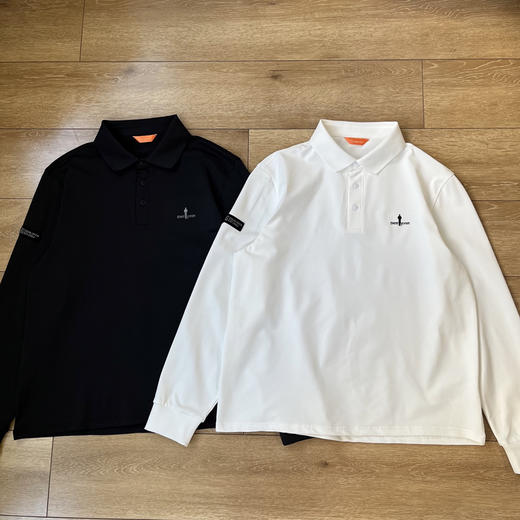 原单正品比音勒芬 男士春秋长袖POLO衫！黑色 白色M L XL XXL

推荐M码110-130斤，L码130-150斤，XL码150-170斤，XXL码170-190斤！ 商品图2