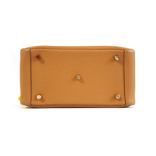 【95新】Hermes爱马仕饼干色金扣Lindy 26手提单肩包女士  240126JJ05 商品图6