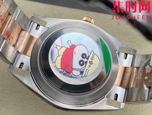 ARF劳力士日志型41mm 间玫金光圈 丹东3235机 板带 三珠链 904L钢 男士腕表 商品图7