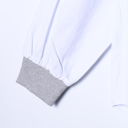 SDSA男士春夏新款痞帅男装时尚简约螺纹拼接毛边衬衫百搭宽松衬衣 商品图3