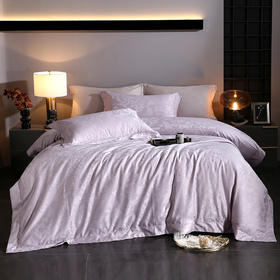 100支双股高定提花四件套【悠梦嘉居100支双股高定提花四件套，三色】