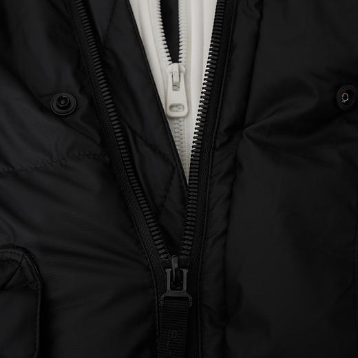 【新品上新】HX 冬季短款带帽棉服免洗防水C112440043101/02 商品图8