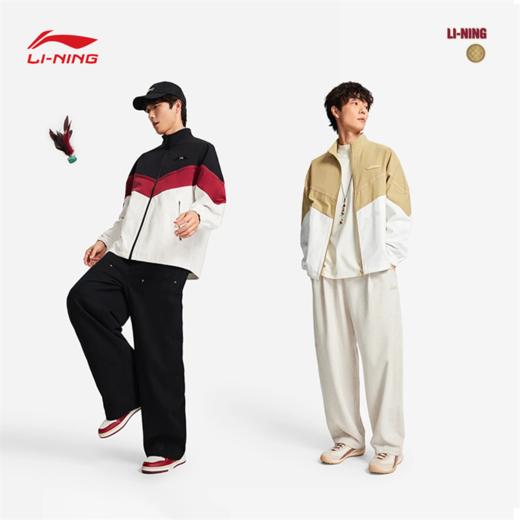 李宁中国文化系列故宫联名男子宽松休闲外套AJDW103 商品图1