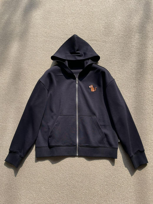 126-3排他性独家圆正 小禾 马上封侯 羊毛复合针织布 高密薄绒 开衫外套/直筒裤/半身裙 商品图12