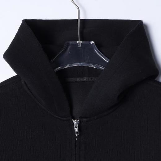 88168SDSA男士秋冬新款痞帅男装韩版简约胶带印花设计拉链连帽卫衣百搭 商品图2