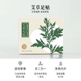 正安 坚持贴身体变轻松的正安艾草足贴 10贴/盒