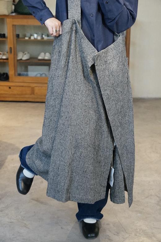 Charpentier de Vaisseau 千鸟格纹双面穿背带连衣裙 商品图5