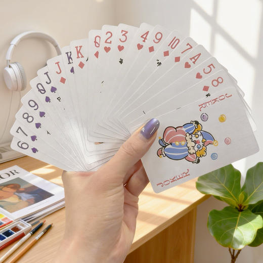 【新品】甜甜圈漫画扑克牌，亲子共享欢乐时光！ 商品图2