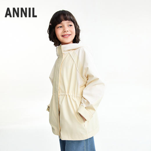【实体店同款】女童梭织外套春季新款安奈儿童装AG615140 商品图2