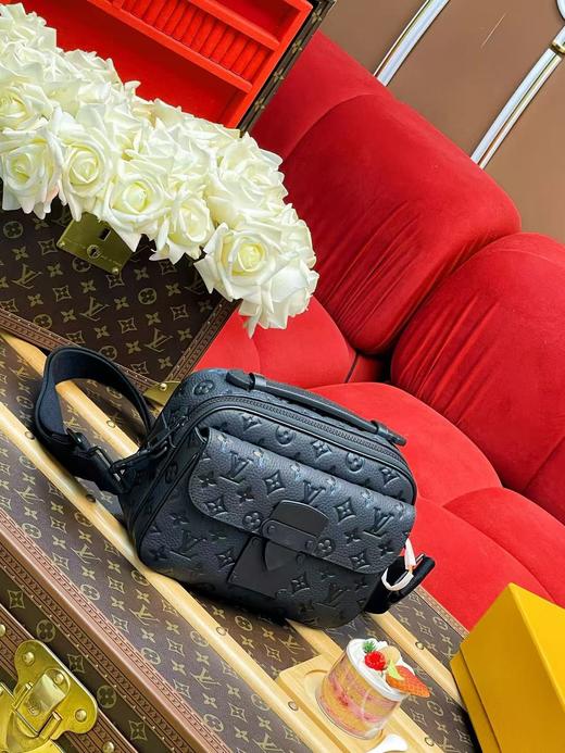 驴家  S Lock邮差包磁扣宽肩带斜挎包M58489（JPH） 商品图4