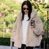 （3-7天发货）新年战服【ORIGNAL&CO欧貂绒连帽外套】 商品缩略图2