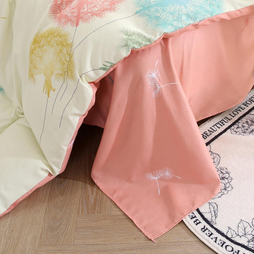 悠梦嘉居 爱家精舒四件套【爱家精舒四件套床上用品印花套件双人200*230四件套1.5/1.8床通用时尚爆款磨毛活性印染，约定/瑶芳】 商品图4