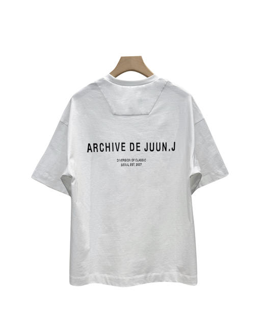 男款刺绣印花短袖T恤ba 商品图1