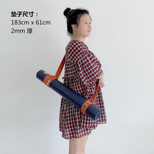【青蛙同款】瑜伽垫背带背绳伸展带yoga mat sling carrier 一带两用（LOGO定制50条起） 商品图1