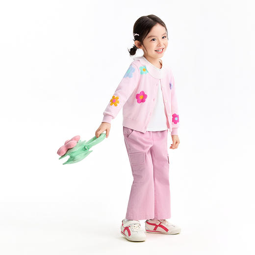 【实体店同款】女童针织开衫春季新款安奈儿童装XG614033 商品图3