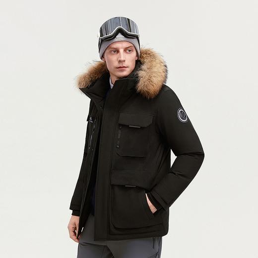 波司登极寒90鹅绒25冬新款羽绒服女男情侣款户外防风保暖工装毛领 商品图7