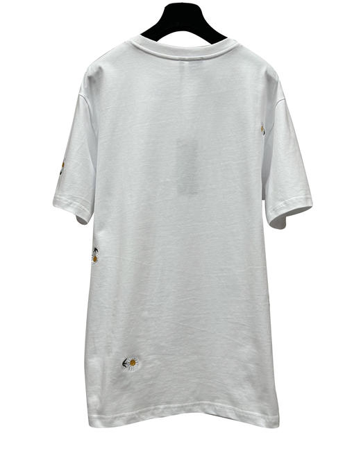 中性款刺绣雏菊短袖T恤ba010 商品图1