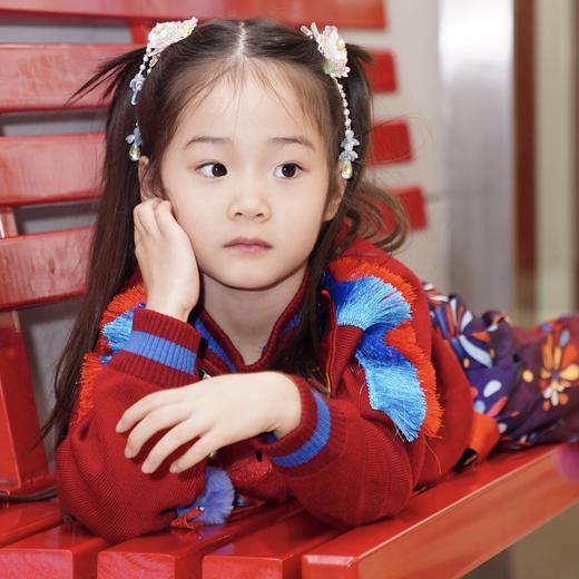 春节不打烊-新春拜年服-童装毛衣儿童男女童秋冬新款保暖国风好彩头毛衣NY100709 商品图3