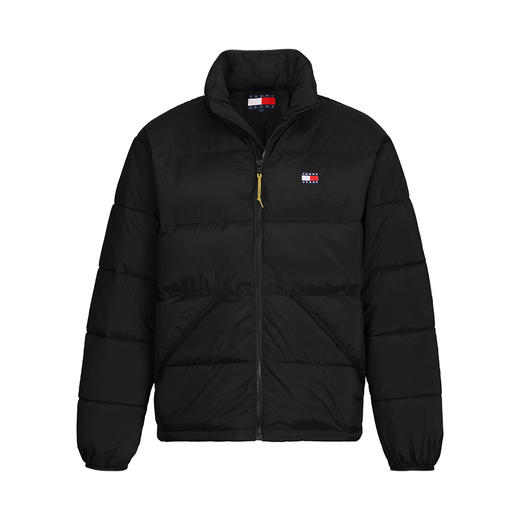 【新品超惠秒】Tommy Hilfiger 汤米·希尔费格 男士新晋丝绒防风防泼水抗寒保暖外套12533 商品图1