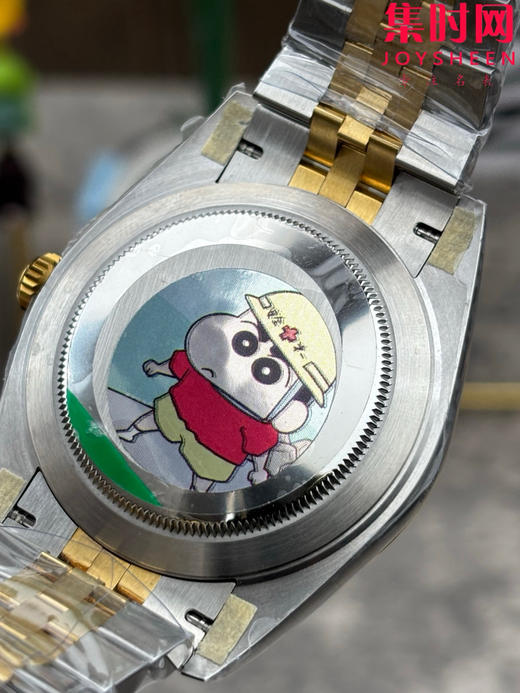 ARF劳力士日志型41mm 间金黑盘钻面 丹东3235机 五珠链 904L钢 男士腕表 商品图5