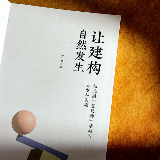 让建构自然发生 幼儿园“慧建构”活动的开发与实施 尹萍 聚焦师幼共生 商品图5