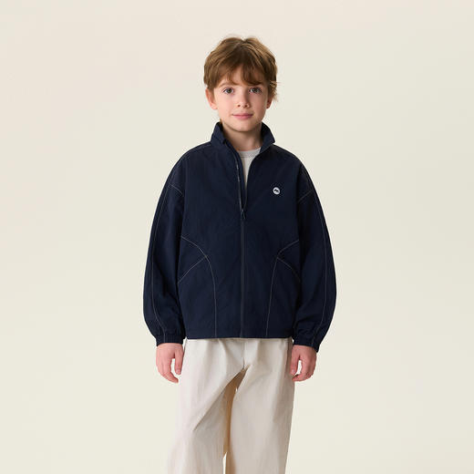 马克珍妮美式复古男童轻量夹克外套2026年春装新款560275 商品图1