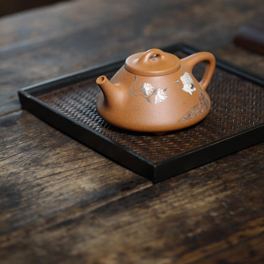 【青山特惠】 宜兴原矿精品全手工段泥 子冶紫砂壶 • 250cc 王文浩 （高工） 商品图3