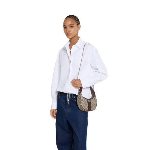 GUCCI 古驰 女士 Ophidia系列 小号单肩背包 混色 838463 FAE0P 9746 商品图9