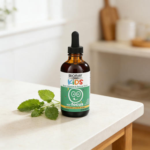 Bioray NDF Focus儿童提高注意力和清洁草本滴剂118ML 商品图4
