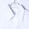 SDSA男士春夏新款痞帅男装时尚简约螺纹拼接毛边衬衫百搭宽松衬衣 商品缩略图1