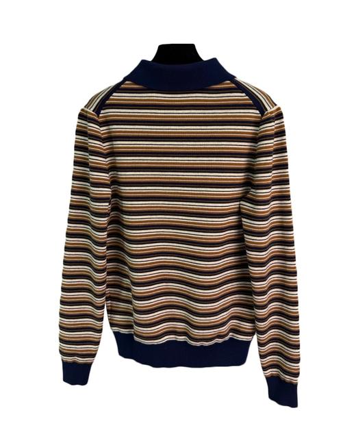 女款条纹polo领针织衫毛衣zh017 商品图1