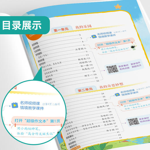 2026春【人教版】同步作文 四年级(下) (全彩版) 商品图2