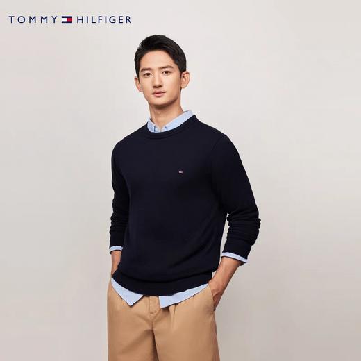 跨年售后 汤米秋冬季男士纯棉圆领打底衫毛衣线衣 tuo 340339 商品图11
