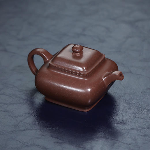 【青山特惠】精品全手工紫泥 四方传炉 紫砂壶 280cc 周玉奇【大拍级陶手】 商品图6