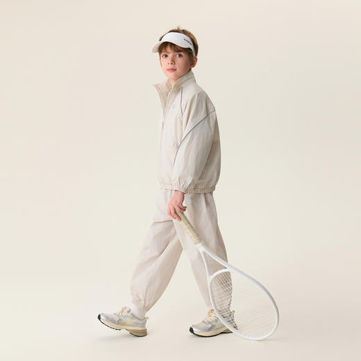 马克珍妮复古运动男童轻量慢跑裤2026年春装新款560276 商品图3