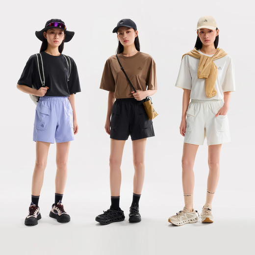 【山系】伯希和户外休闲裤女26新款CORDURA耐磨高弹徒步登山短裤 商品图4