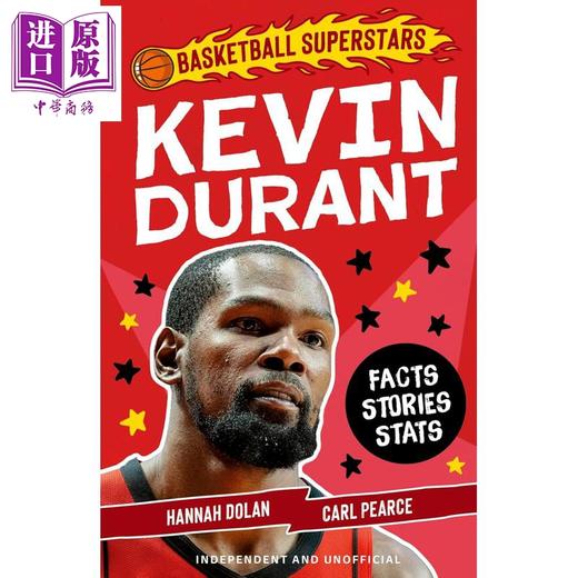 【中商原版】篮球超级巨星 凯文 杜兰特 Basketball Superstars Kevin Durant 英文原版 Hannah Dolan 商品图0