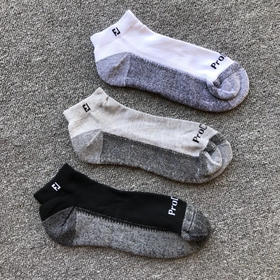 原单正品FJ prodry 男士高尔夫袜子 毛巾底 排汗毛巾底 吸汗 防臭
均码39-45，五双一组