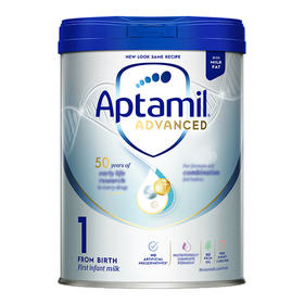 [极速送达]英国 爱他美（Aptamil）白金版婴幼儿配方奶粉 1段 800g