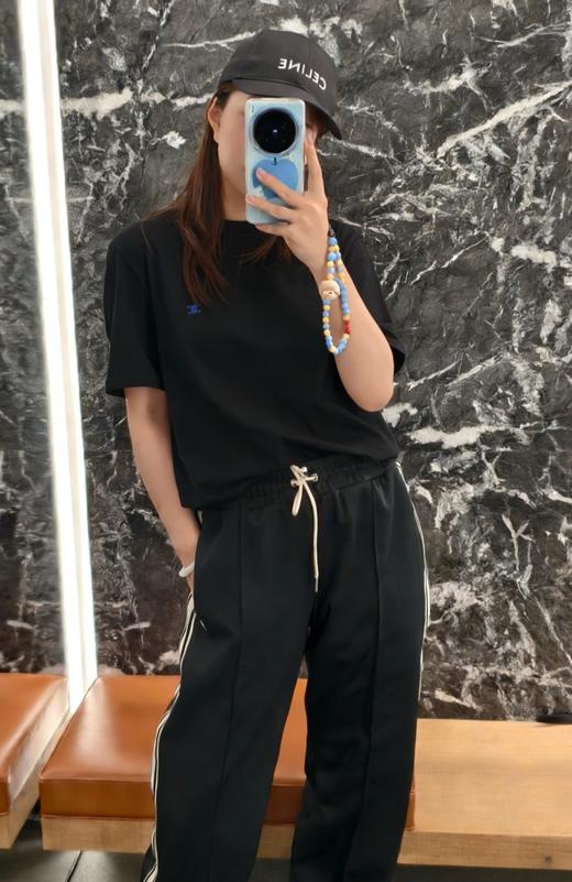 中性款刺绣棉质短袖T恤ba008 商品图4