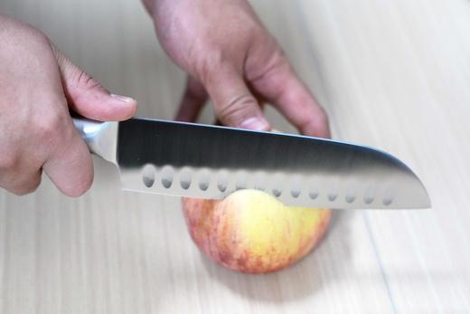 SACON帅康400系列30cm淬火全刃锋利不锈钢厨房多功能刀具 商品图7