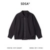 266068SDSA男士春夏新款痞帅男装复古老钱风格纹拉链翻领夹克外套百搭 商品缩略图1