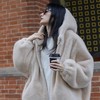 （3-7天发货）新年战服【ORIGNAL&CO欧貂绒连帽外套】 商品缩略图0