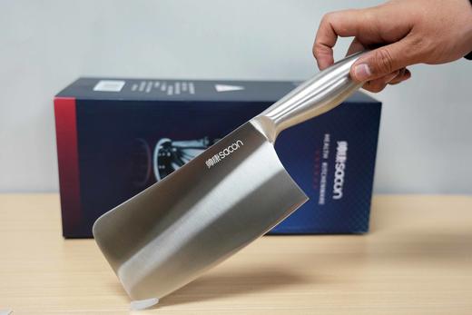 SACON帅康400系列30cm淬火全刃锋利不锈钢厨房多功能刀具 商品图9