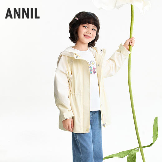 【实体店同款】女童梭织外套春季新款安奈儿童装AG615140 商品图0