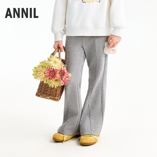 【实体店同款】女童全腰针织裤春季新款安奈儿童装AG616117 商品图1