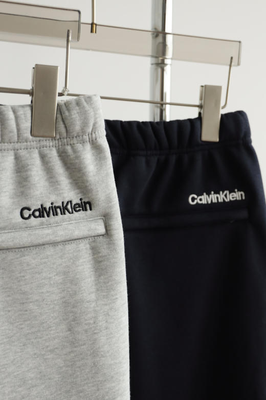 西K 秋冬厚款奥粒绒 刺绣抽绳腰束脚宽松 运动裤卫裤 WK861 商品图4